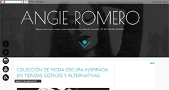 Desktop Screenshot of angie-romero.com