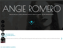 Tablet Screenshot of angie-romero.com